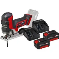 Einhell TP-JST 18/135 Li BL Solo 4,0 Ah Accu (2x) Starterspakket