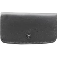 Esquire Leder Geldbörse Logo Coin Wallet Black schwarz
