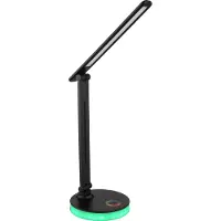 Globo Schreibtischlampe Geraldo schwarz