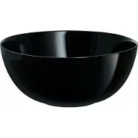 Luminarc Diwali - Salatschüssel - Schwarz - D21,1xh9,3cm - Opal - (6er-Set)