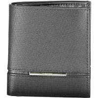 Calvin Klein schwarze Lederbörse
