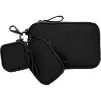 Fossil Utensilientasche Travel Triple Pouch Black schwarz
