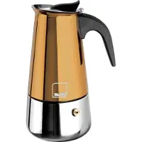 Ibili Moca Cupra Kaffeemaschine 6 Tassen Golden Golden One Size