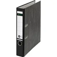 Leitz Cardboard binder 180?, A4, Schwarz, 350 Bl?tter, 5,2 cm, 80 gsm, 55 mm