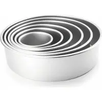 Ibili Extra Hohe Gerade Runde Form 25x10 Cm