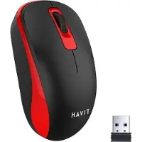 Havit Ms626Gt Kabellose Universal-Maus (Schwarz und Rot)