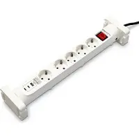 Salicru SPS SAFE 5S+, 600 J, 5 AC-Ausgänge, Typ F, 230 V, 50/60 Hz, 10 A