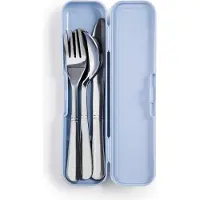 Ibili Edelstahl Besteckset Mit Etui Silber Silber One Size