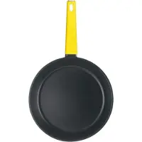 Ibili -Classe Titanium Universalpfanne, Aluminium, 28x6 cm, schwarz/gelb