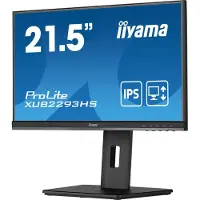 Iiyama ProLite XUB2293HS-B3, 54,6 cm (21.5"), 1920 x 1080 Pixel, Full HD, LED, 3 ms, Schwarz
