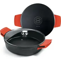 Ibili Excellent Titantopf 36 Cm Silber Silber One Size