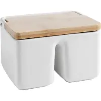 Ibili Doble Ceramic Bamboo Salzstreuer