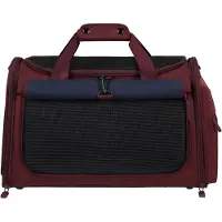 Lipault Paris City Plume Pet Carrier bordeaux