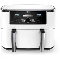 Ninja Dual Zone Max Heißluftfritteuse, 9,5 l, weiß