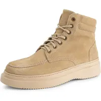 Travelin' Leder-Boots "Edmonton" in Beige - 45