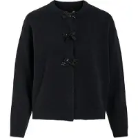 Vila Strickjacke VIBrianna in schwarz - 0001 | Gr.: XL