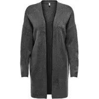 ONLY Strickjacke Talio 15358604 Grau Regular Fit
