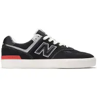 New Balance Numeric 574 Vulc Black White - EU 45.5