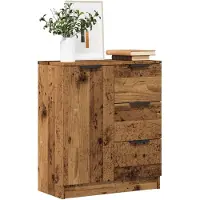 vidaXL Sideboard Altholz-Optik 60x30x70 cm Holzwerkstoff