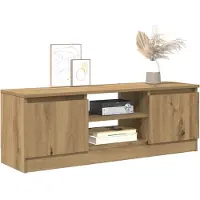 vidaXL TV-Schrank Artisan-Eiche 102x30x36 cm Holzwerkstoff