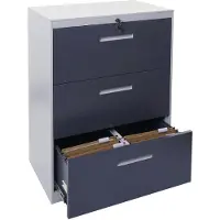 Mendler Hängeregisterschrank HWC-A10, Aktenschrank Büroschrank Stahlschrank, A4 abschließbar ~ 103x76x46cm g