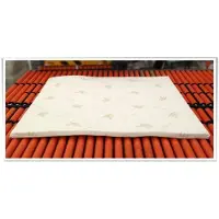 IBIM Srl Topper Memory Schaum 140x190 - 3 cm hoch, abnehmbar AloeVera