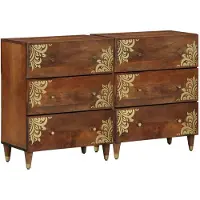 vidaXL Honigbraunes Sideboard