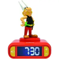 Lexibook Astérix 3D-Nachtlicht-Wecker mit Soundeffekten