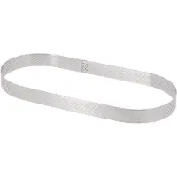 De Buyer länglich ovaler rahmen perforiert 27x8x2cm 1 stück