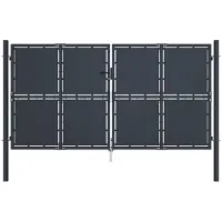 vidaXL TV-Schrank Schwarz 101,5x39x43,5 cm Kaltgewalzter Stahl