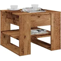 vidaXL Couchtisch Altholz-Optik 55,5x55x45 cm Holzwerkstoff