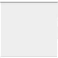 vidaXL Verdunkelungsrollo Weiß 145x130cm Stoffbreite 141,6cm Polyester