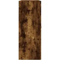 vidaXL Wandschränke 2 Stk. Räuchereiche Holzwerkstoff