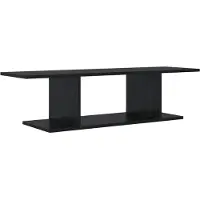 vidaXL TV-Schrankset Schwarz 103 x 30 x 26,5 cm Holzwerkstoff