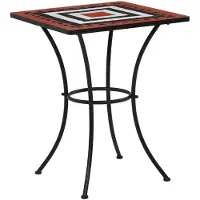 vidaXL Gartentisch Weiß 203,5x100x76 cm Massivholz Kiefer