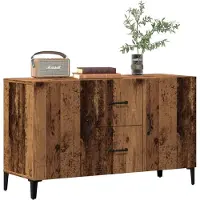 vidaXL Sideboard Altholz-Optik 100x36x60 cm Holzwerkstoff