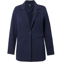 Ulla Popken Jerseyblazer in marine | Gr.: 50-52