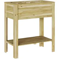 vidaXL Holz Pflanzgefäss