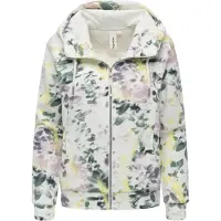 Ragwear Sweatjacke "Fllawia Print" modische Damen Zip-Jacke mit Allover-Print
