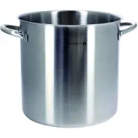 De Buyer Prim’Appety 3507.32 hoher Suppentopf ohne Deckel, 32 cm, 24 L