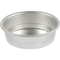 Gobel - Kuchenform rund glatt - eingefasst - Weißblech - Ø 28/25 cm H 5 cm - 123770