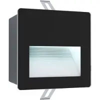 Eglo 99574 - Aracena, Einbaustrahler, 1 Glühbirne(n), LED, 3,7 W, 4000 K, Schwarz, Weiß