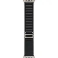 Apple Alpine Loop Armband für Watch | 44/45/46/49 mm - Größe L - Black / Natural Titanium