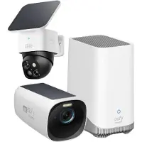 Eufy SoloCam S340 360 Telecamera EufyCam 3 Homebase 3 Bundle