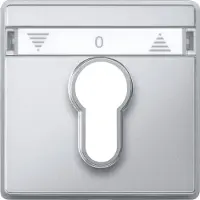Merten Zentralplatte alu 348260