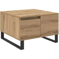 vidaXL Couchtisch Artisan-Eiche 55 x 55 x 36,5 cm Holzwerkstoff