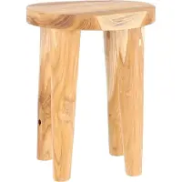 Jan Kurtz Hocker ELEPHANT, Teak massiv, Unikat