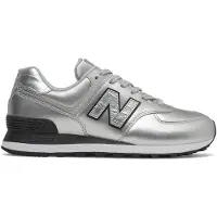 New Balance – Metallic-Sneaker 574 für Damen – Größe 36