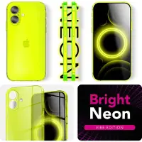 Nalia Cover "Vibe" - Neon Bunt Leuchtend Durchsichtig TPU Silikon Hülle - Colorful Case