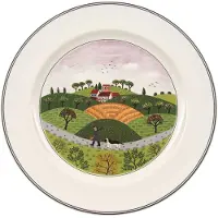 Villeroy & Boch Speiseteller "Speiseteller Jäger Design Naif ø 27 cm bunt"